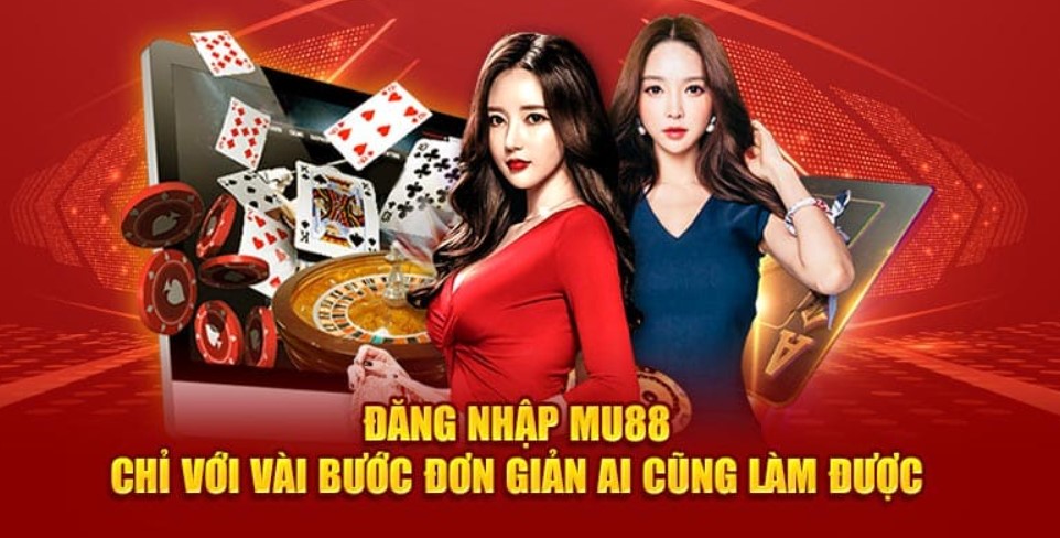 Thao tác đăng nhập vào cổng game Mu88